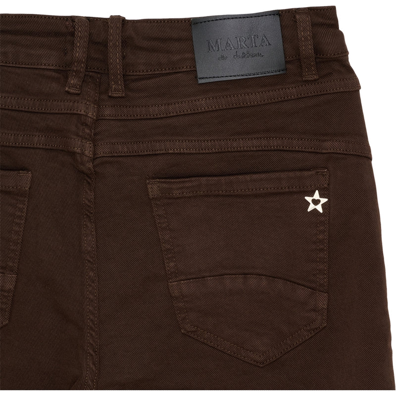 MARTA DU CHATEAU Marta du Chateau dam jeans MdcNora MDC229-8711 Jeans Brown