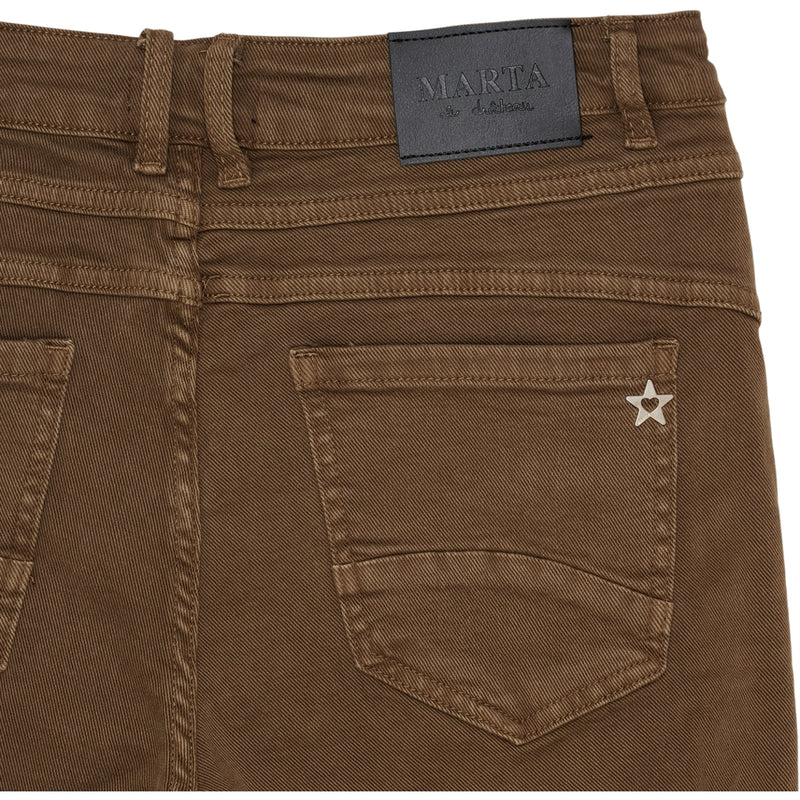 MARTA DU CHATEAU Marta du Chateau dam jeans MdcNora MDC229-8711 Jeans Camel
