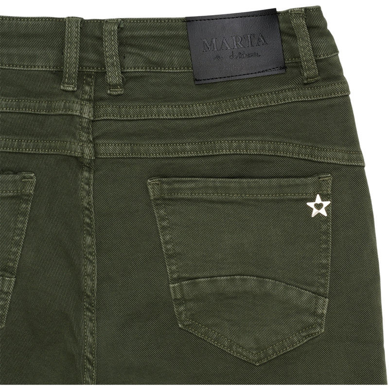 MARTA DU CHATEAU Marta du Chateau dam jeans MdcNora MDC229-8711 Jeans Military