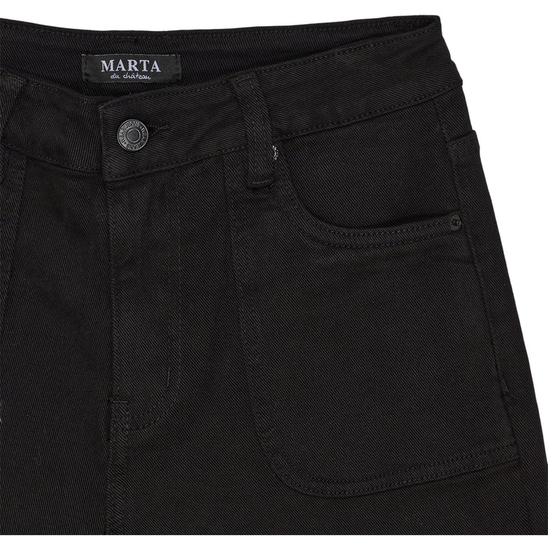 MARTA DU CHATEAU Marta du Chateau dam jeans MdcPhilomene MDC231-806 Jeans Black Denim