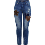 MARTA DU CHATEAU Marta du Chateau dam jeans MdcPloy SW16581 Jeans Denim