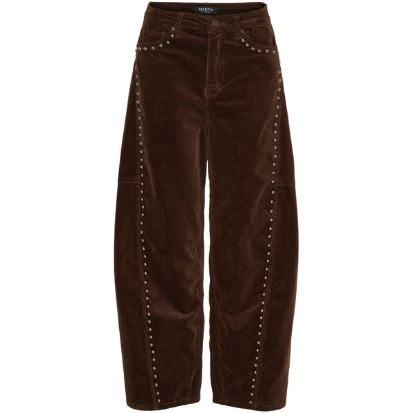 MARTA DU CHATEAU Marta du Chateau dam jeans MdcWanda MDC223-2566 Jeans Corduroy Choco