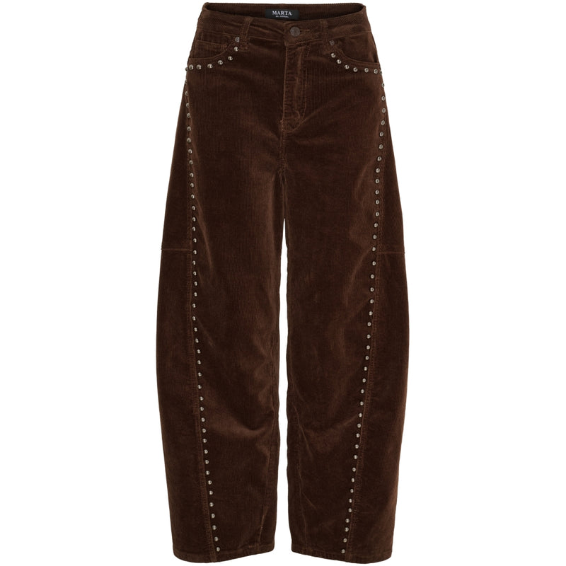 MARTA DU CHATEAU Marta du Chateau dam jeans MdcWanda MDC223-2566 Jeans Corduroy Choco