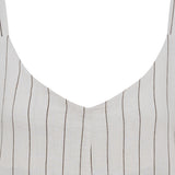 MARTA DU CHATEAU Marta du Chateau dam jumpsuit MdcTarelle 259190/1 Jumpsuit Sabbia Stripe