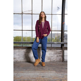 MARTA DU CHATEAU Marta du Chateau dam kavaj MdcTopaz 2518109 Blazer Bordeaux6269
