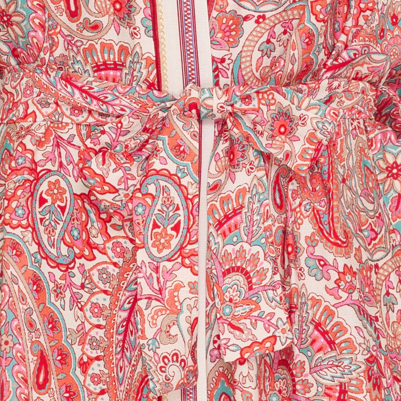 MARTA DU CHATEAU Marta du Chateau dam kimono MdcAjla 7376 Kimono Corallo7510tpf