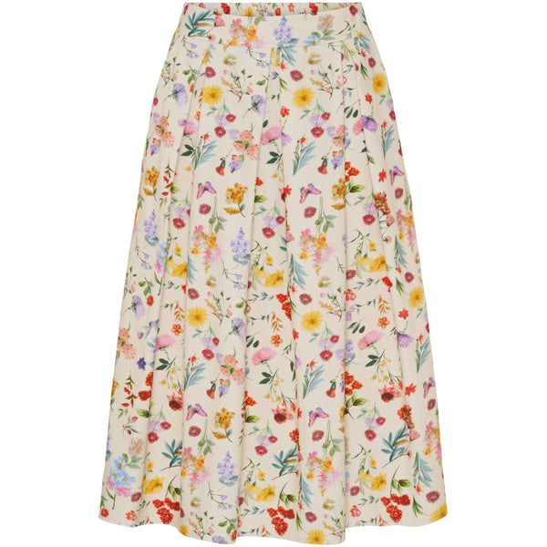 MARTA DU CHATEAU Marta du Chateau dam kjol MdcCiela 257080V Skirt Beige Print