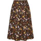MARTA DU CHATEAU Marta du Chateau dam kjol MdcCiela 257080V Skirt Brown Print