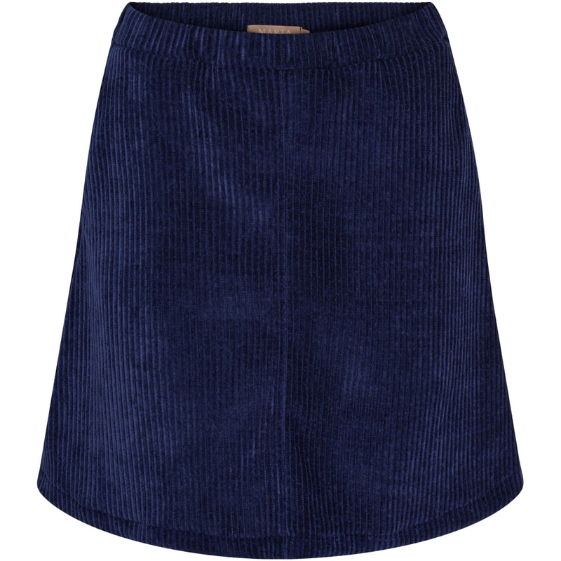 MARTA DU CHATEAU Marta du Chateau dam kjol MdcJune 57089 Skirt BlueNavy1