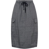 MARTA DU CHATEAU Marta du Chateau dam kjol MdcPeridot 57179 Skirt Blue Check