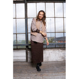 MARTA DU CHATEAU Marta du Chateau dam kjol MdcTitania 7509 Skirt Moro