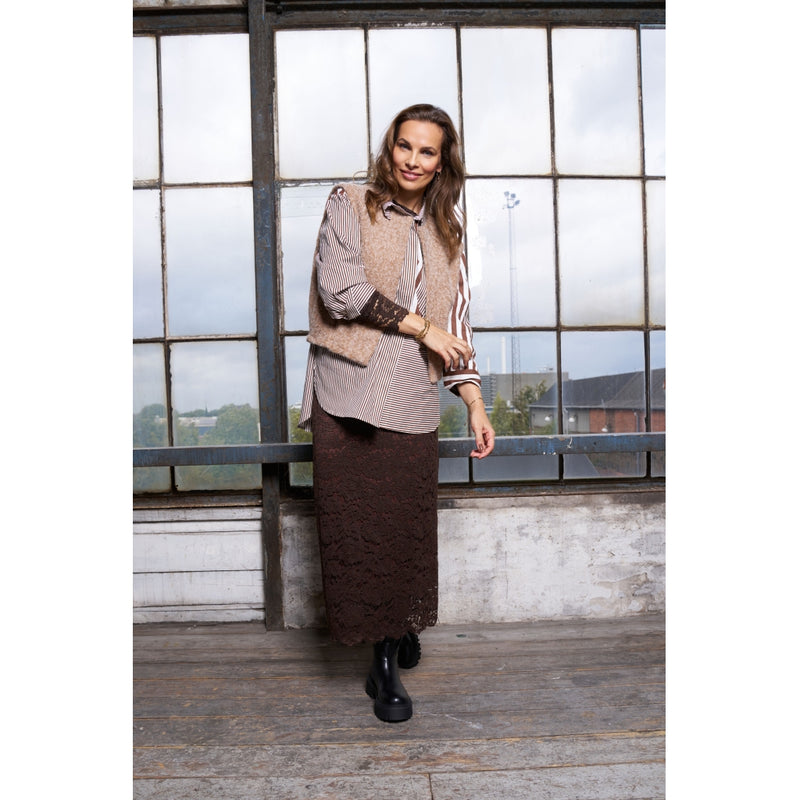 MARTA DU CHATEAU Marta du Chateau dam kjol MdcTitania 7509 Skirt Moro