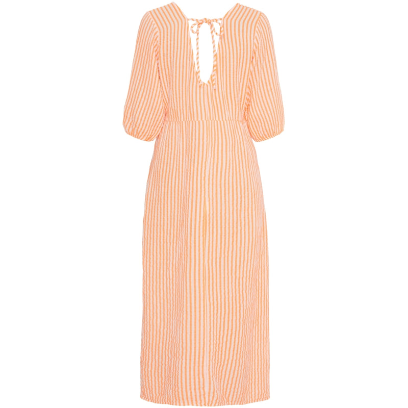 MARTA DU CHATEAU Marta du Chateau dam klänning MdcAmaris 7315A Dress Orange Fluo