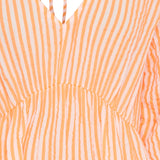 MARTA DU CHATEAU Marta du Chateau dam klänning MdcAmaris 7315A Dress Orange Fluo