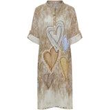 MARTA DU CHATEAU Marta du Chateau dam klänning MdcArmina 8235A Dress Marrone8435tpf