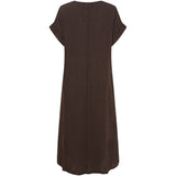 MARTA DU CHATEAU Marta du Chateau dam klänning MdcAstra TC59555M Dress Mocha93913