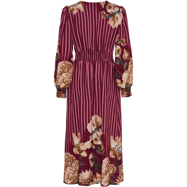 MARTA DU CHATEAU Marta du Chateau dam klänning MdcBailey 25216/B Dress Bordeaux6022