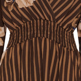MARTA DU CHATEAU Marta du Chateau dam klänning MdcBailey 25216/B Dress Marrone6022