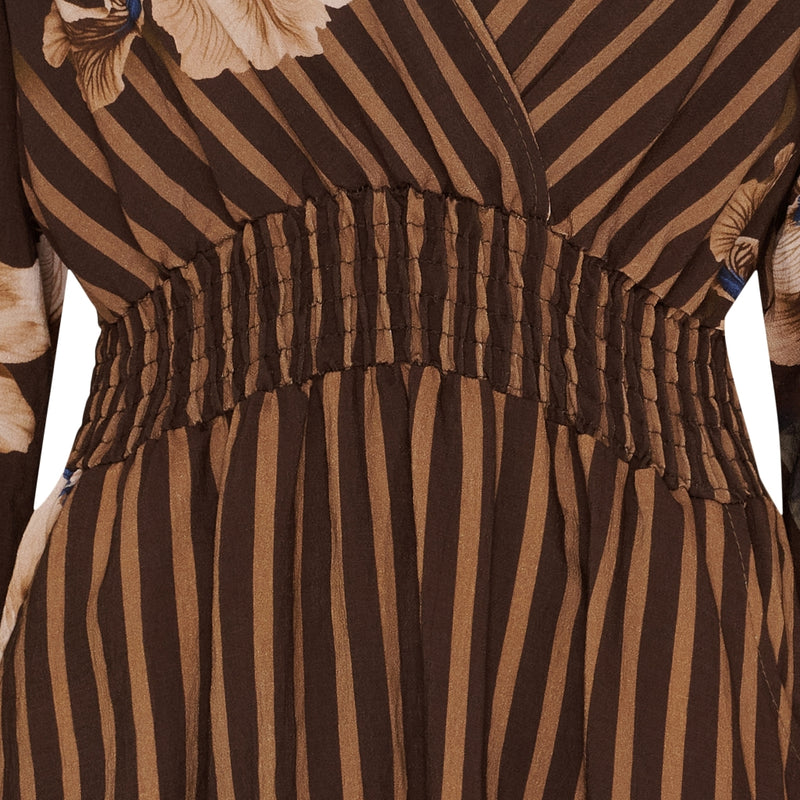 MARTA DU CHATEAU Marta du Chateau dam klänning MdcBailey 25216/B Dress Marrone6022