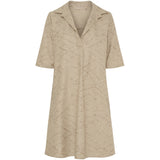 MARTA DU CHATEAU Marta du Chateau dam klänning MdcBernice 259350 Dress Camel Print
