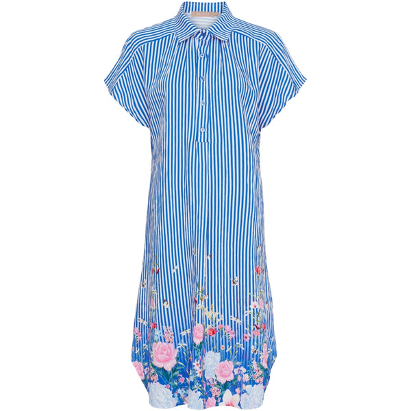 MARTA DU CHATEAU Marta du Chateau dam klänning MdcFelisa 7357 Dress BlueChina4937tpg