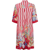 MARTA DU CHATEAU Marta du Chateau dam klänning MdcFlorielle 269202 Dress Red Sea