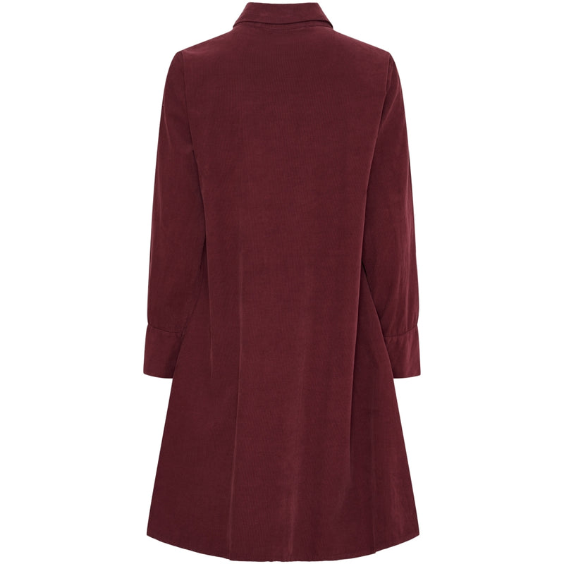 MARTA DU CHATEAU Marta du Chateau dam klänning MdcGunvor 7411 Dress Bordeaux