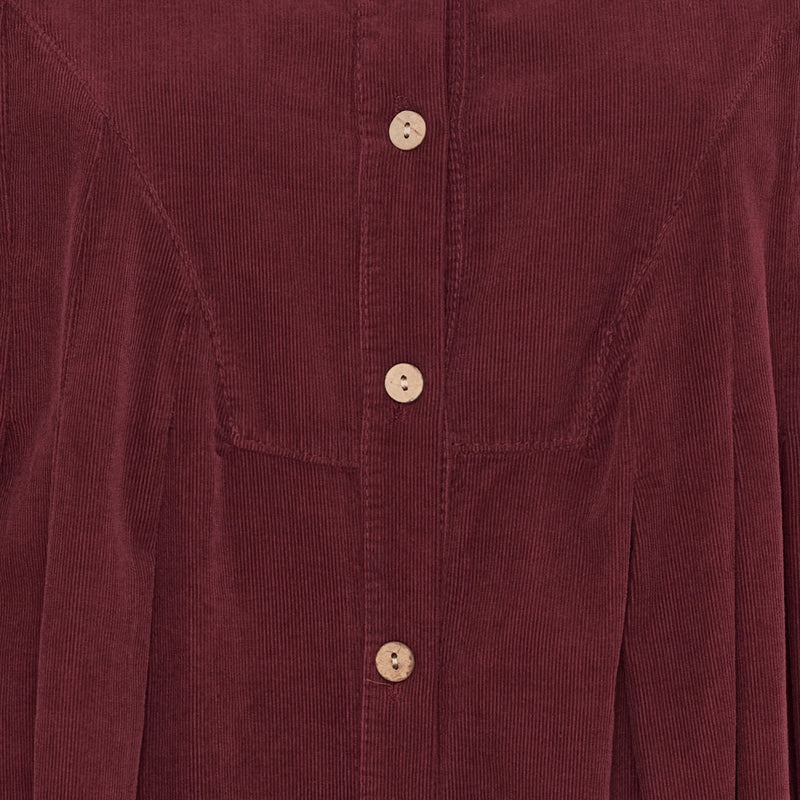MARTA DU CHATEAU Marta du Chateau dam klänning MdcGunvor 7411 Dress Bordeaux
