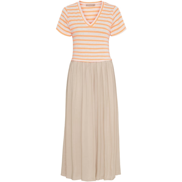 MARTA DU CHATEAU Marta du Chateau dam klänning MdcIngfrid 7334 Dress Beige/Orange