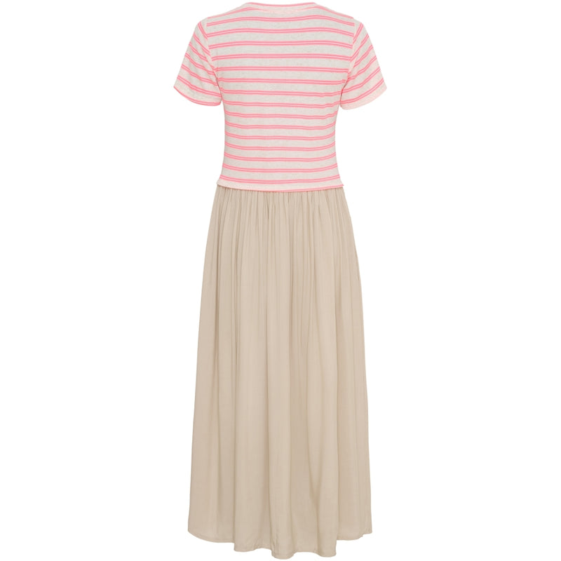 MARTA DU CHATEAU Marta du Chateau dam klänning MdcIngfrid 7334 Dress Beige/Pink