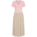 MARTA DU CHATEAU Marta du Chateau dam klänning MdcIngfrid 7334 Dress Beige/Pink
