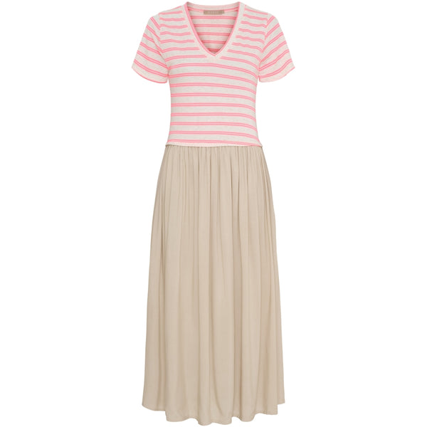 MARTA DU CHATEAU Marta du Chateau dam klänning MdcIngfrid 7334 Dress Beige/Pink