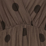 MARTA DU CHATEAU Marta du Chateau dam klänning MdcLinetta 23126 Dress Brown