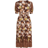 MARTA DU CHATEAU Marta du Chateau dam klänning MdcLydia 25216 Dress Marrone0460