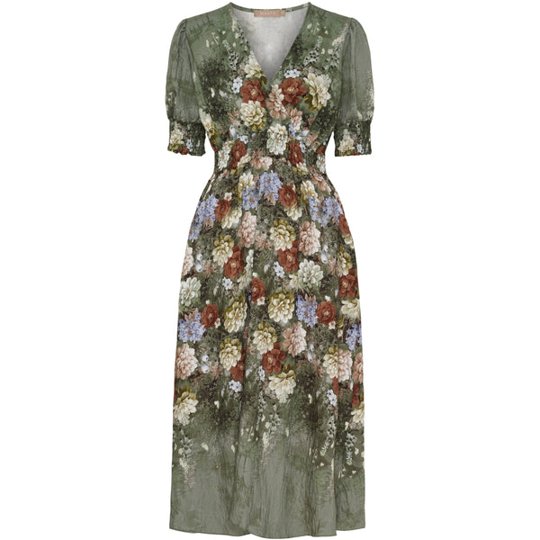 MARTA DU CHATEAU Marta du Chateau dam klänning MdcLydia 25216 Dress Military0460