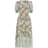 MARTA DU CHATEAU Marta du Chateau dam klänning MdcLydia 25216 Dress MilitaryGH0460DB