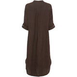 MARTA DU CHATEAU Marta du Chateau dam klänning MdcMarike 93911-1 Dress Mocha93913