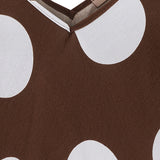 MARTA DU CHATEAU Marta du Chateau dam klänning MdcMelina 3108 Dress Moro/White Dots