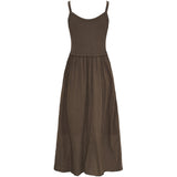 MARTA DU CHATEAU Marta du Chateau dam klänning MdcRaymonde 22586 Dress Choco