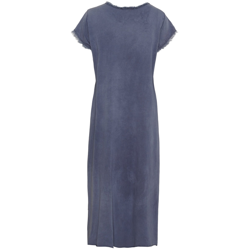 MARTA DU CHATEAU Marta du Chateau dam klänning MdcRosalia 22625 Dress Dark Blue/Arancio Fluo