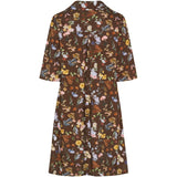 MARTA DU CHATEAU Marta du Chateau dam klänning MdcWildrose 259351V Dress Brown Print