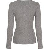 MARTA DU CHATEAU Marta du Chateau dam långärmad T-shirt 38915M LS Tee Grey