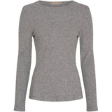 MARTA DU CHATEAU Marta du Chateau dam långärmad T-shirt 38915M LS Tee Grey