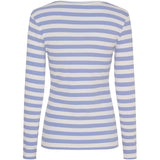 MARTA DU CHATEAU Marta du Chateau dam långärmad T-shirt MdcBegonia 7702 LS Tee Celeste