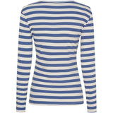 MARTA DU CHATEAU Marta du Chateau dam långärmad T-shirt MdcBegonia 7702 LS Tee Fiordo