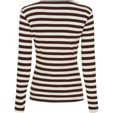 MARTA DU CHATEAU Marta du Chateau dam långärmad T-shirt MdcBegonia 7702 LS Tee Moro