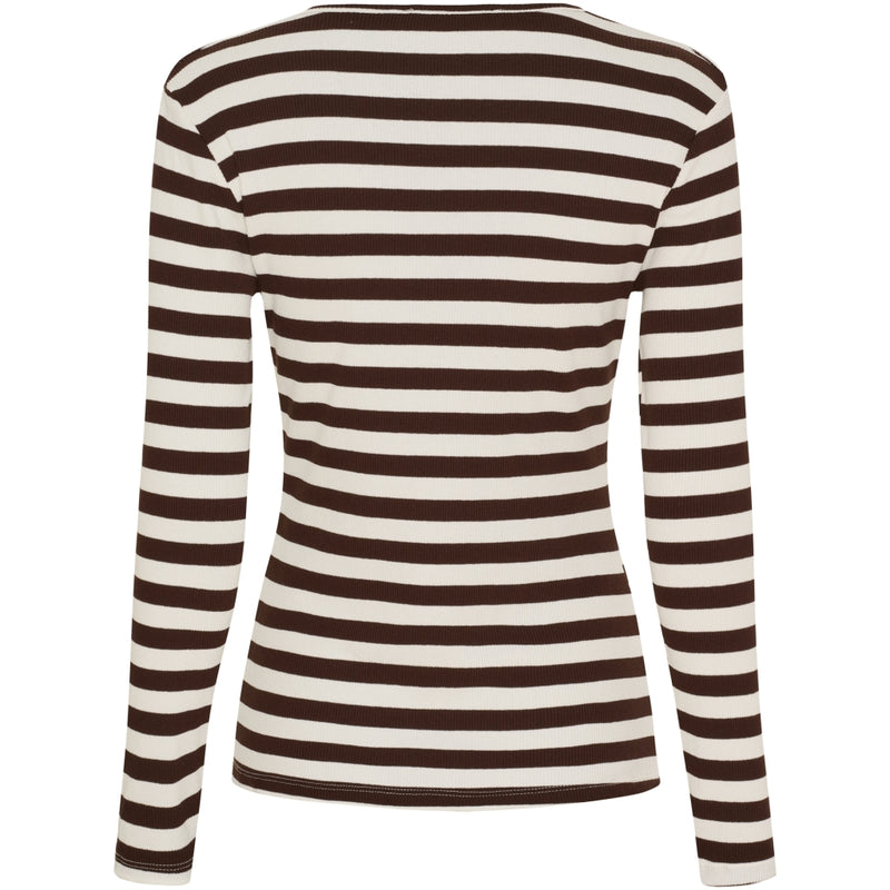MARTA DU CHATEAU Marta du Chateau dam långärmad T-shirt MdcBegonia 7702 LS Tee Moro