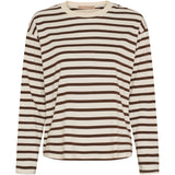 MARTA DU CHATEAU Marta du Chateau dam långärmad T-shirt MdcKara 58709 LS Tee Moro