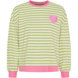 MARTA DU CHATEAU Marta du Chateau dam långärmad T-shirt MdcVilda 58903 LS Tee Green/Baby