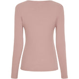 MARTA DU CHATEAU Marta du Chateau dam långärmad t-shirt MdcAster 4906 LS Tee Rosa Blush